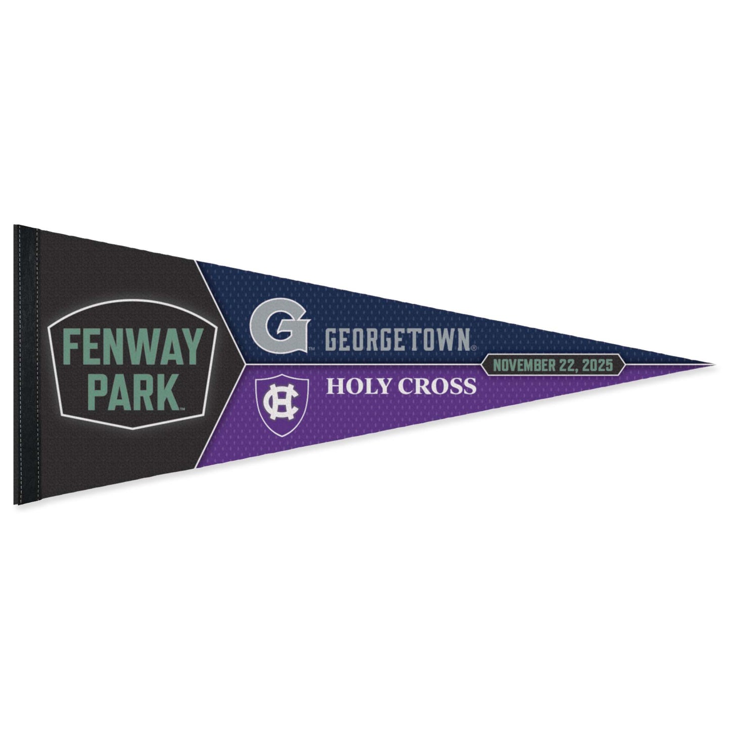 2025 Georgetown vs Holy Cross Premium Pennant
