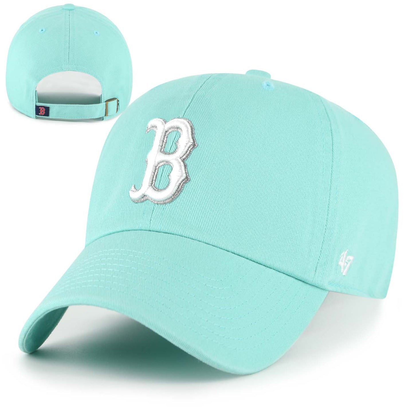 Boston Red Sox Womens Clean-Up Tiffany Adjustable Hat
