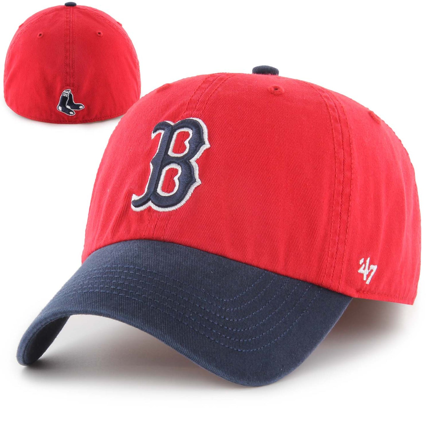 Boston Red Sox Franchise Red/Navy Fitted Hat