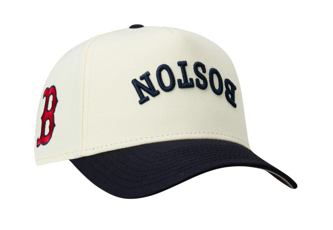 Boston Red Sox New Era 9Forty Upside Down Boston Adjustable Hat