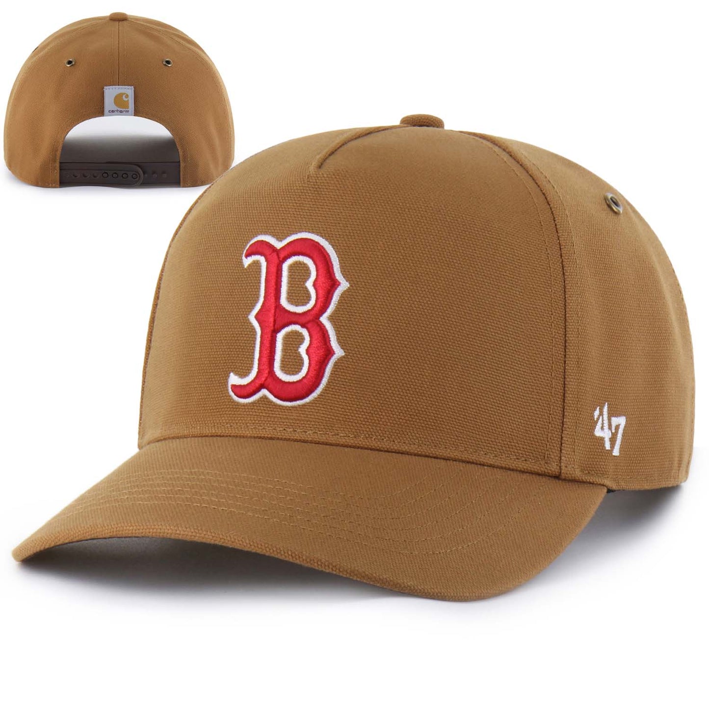 Boston Red Sox Brown Carhartt Hitch Cap
