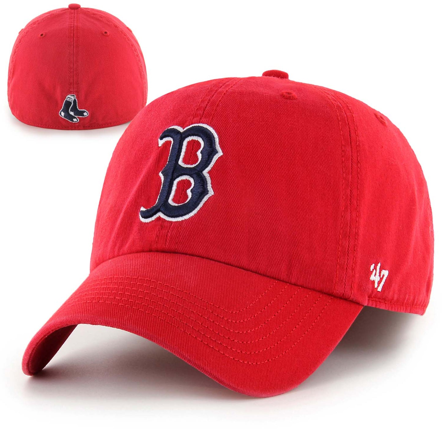 Boston Red Sox Franchise Dark Red Fitted Hat