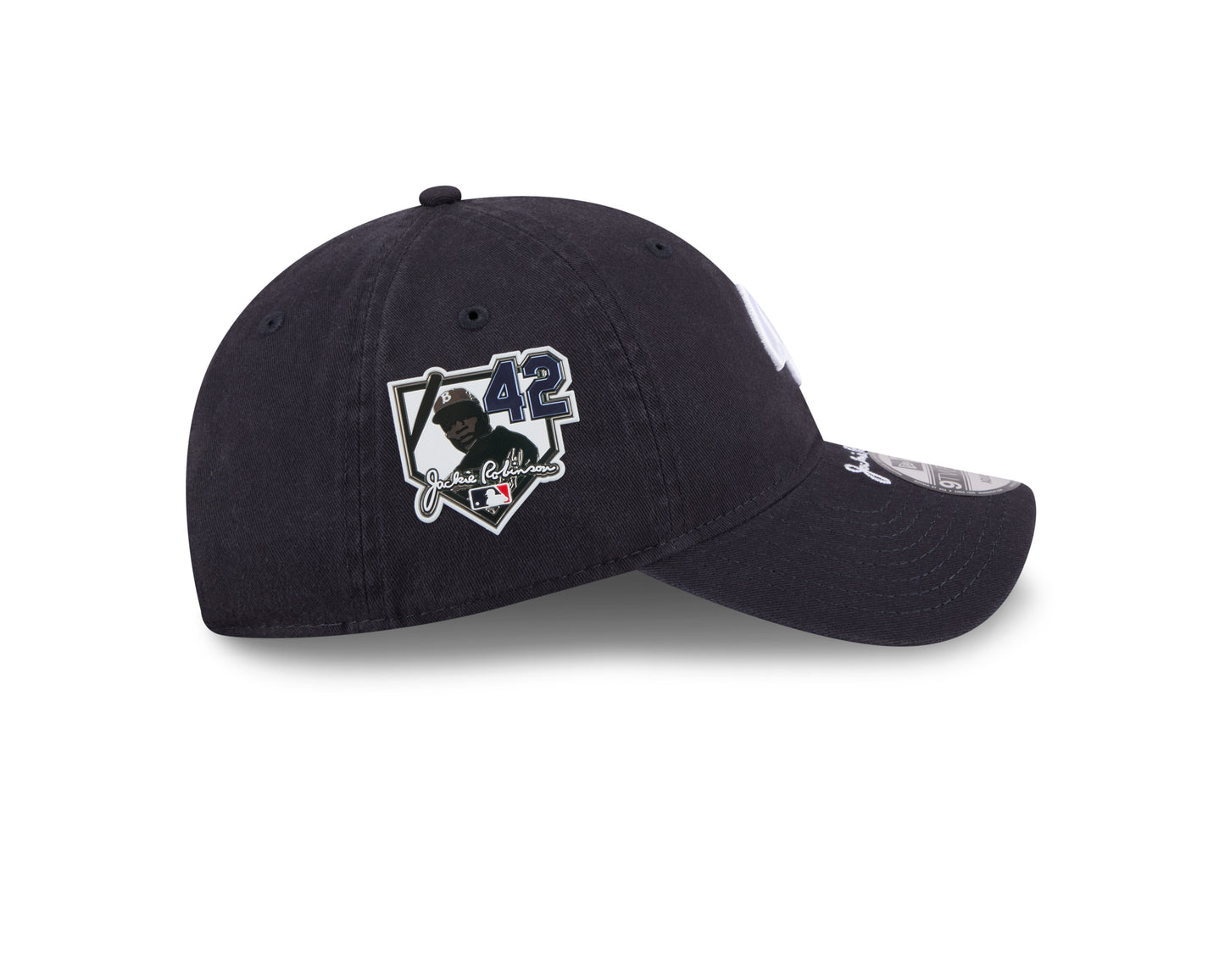 Boston Red Sox New Era #42 Navy Casual Classic Adjustable Hat