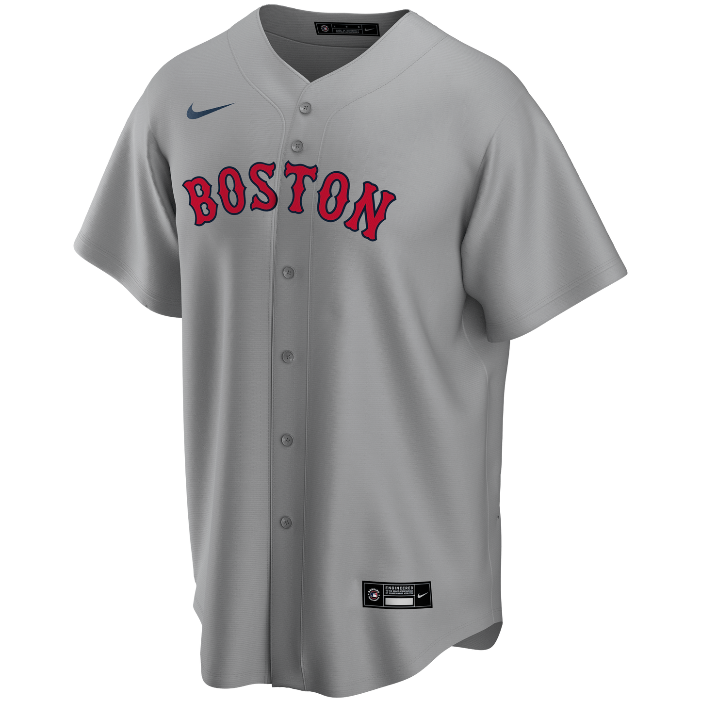 Boston Red Sox NIKE Grey ROAD Carl Yastrzemski #8 Jersey