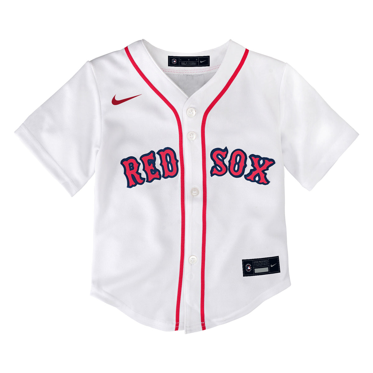 Boston Red Sox Toddler Home Blank Replica Jersey – 19JerseyStreet