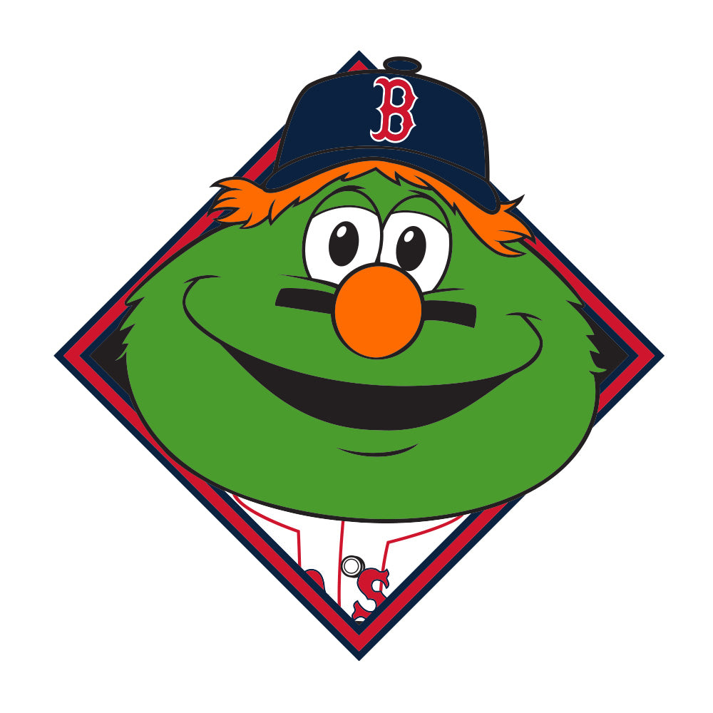 Boston Red Sox Wally the Green Monster Face Magnet