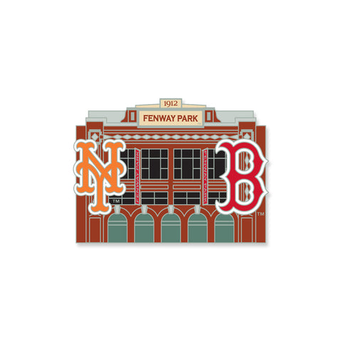 Boston Red Sox vs New York Mets Lapel Pin