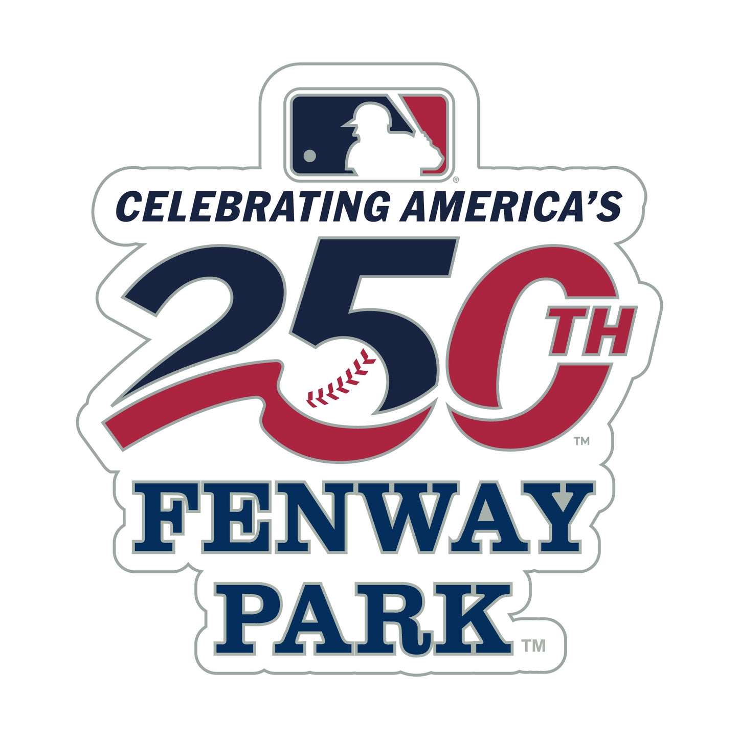 Fenway Park 250th Logo Pin