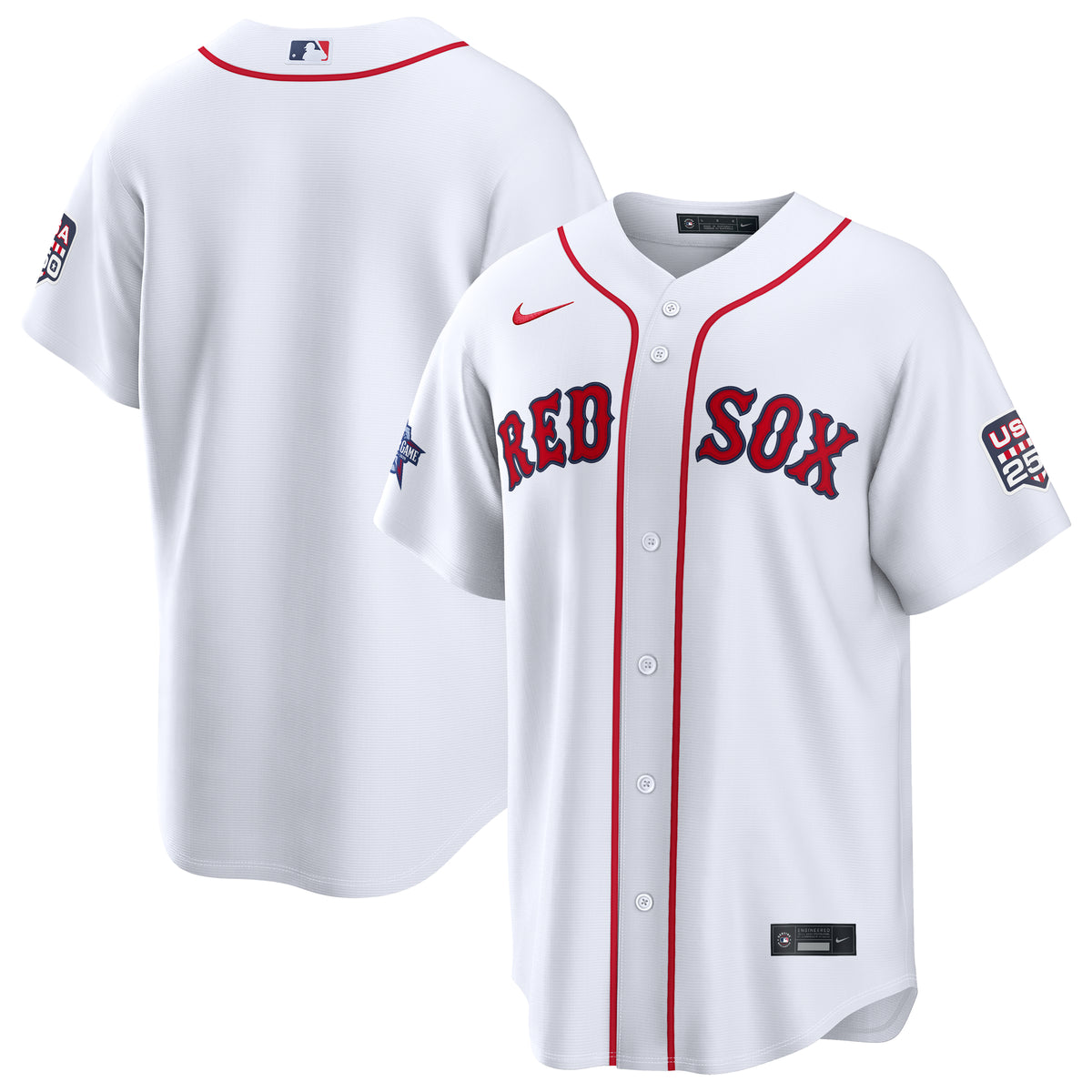 Boston Red Sox NIKE 2026 All-Star Edition Stars & Stripes Blank Jersey