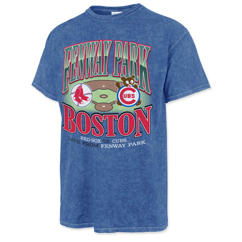 Boston Red Sox vs Chicago Cubs Tubular T-Shirt