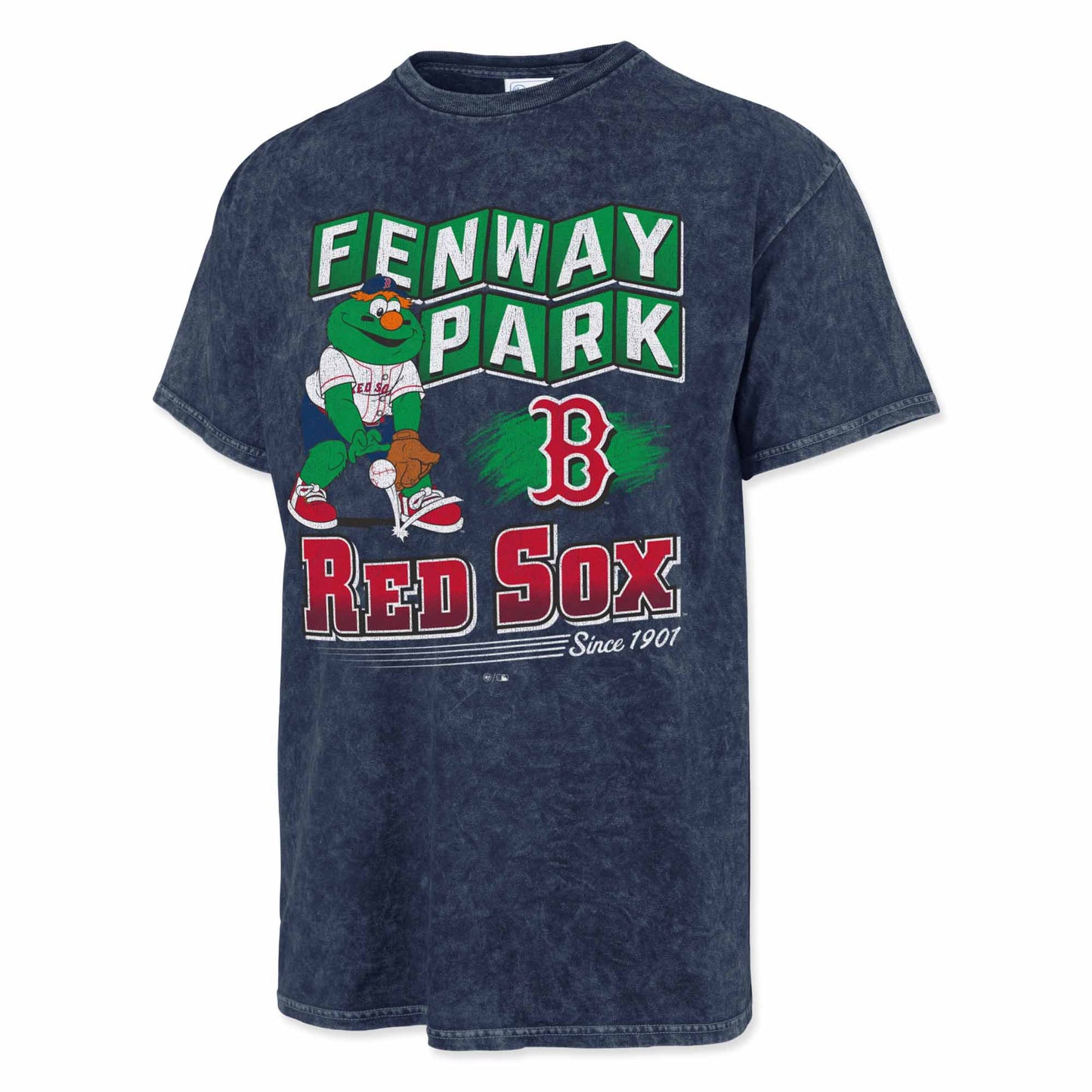 Boston Red Sox Navy Wally the Green Monster Tubular T-Shirt