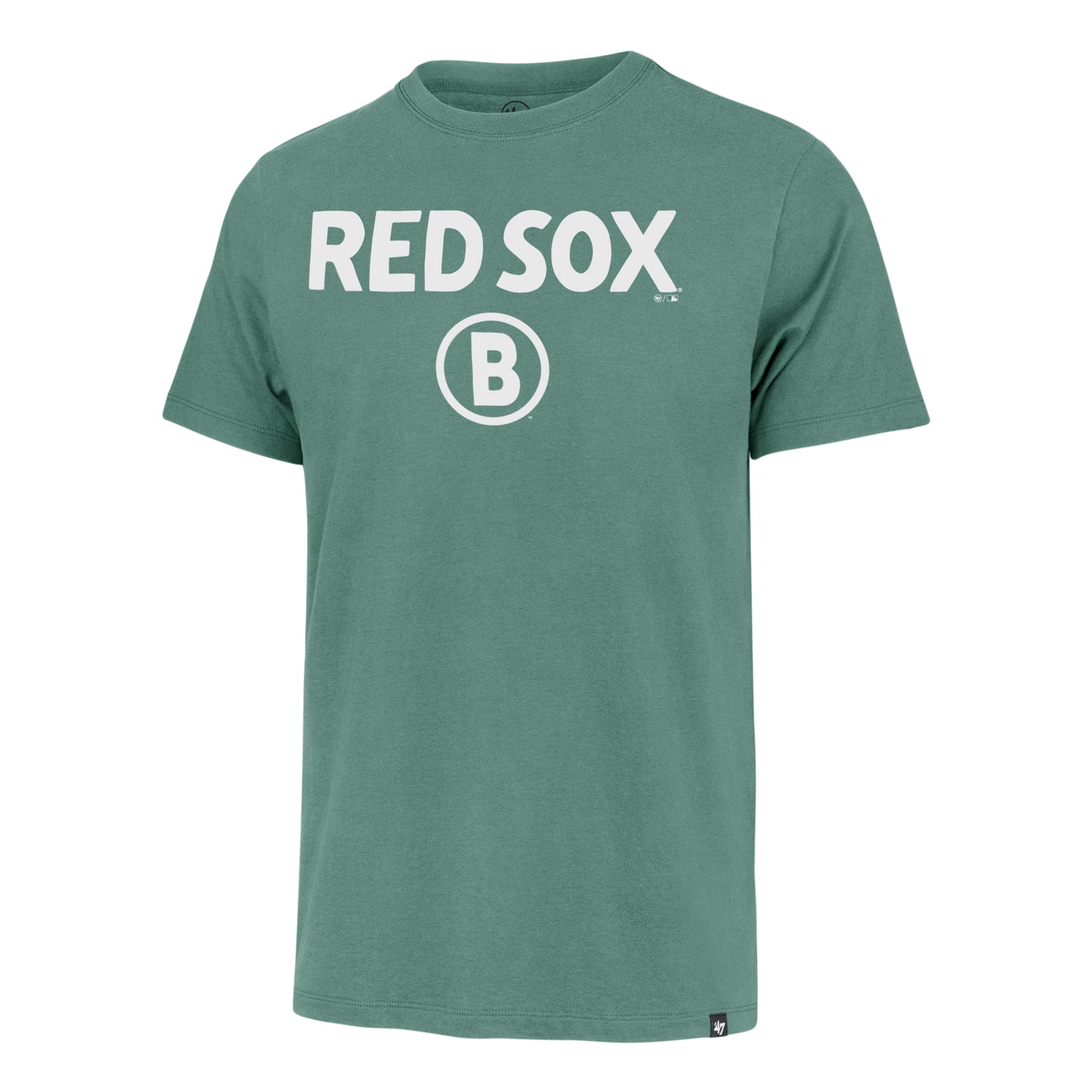 Boston Red Sox 25 City Connect Green Tackle T-Shirt