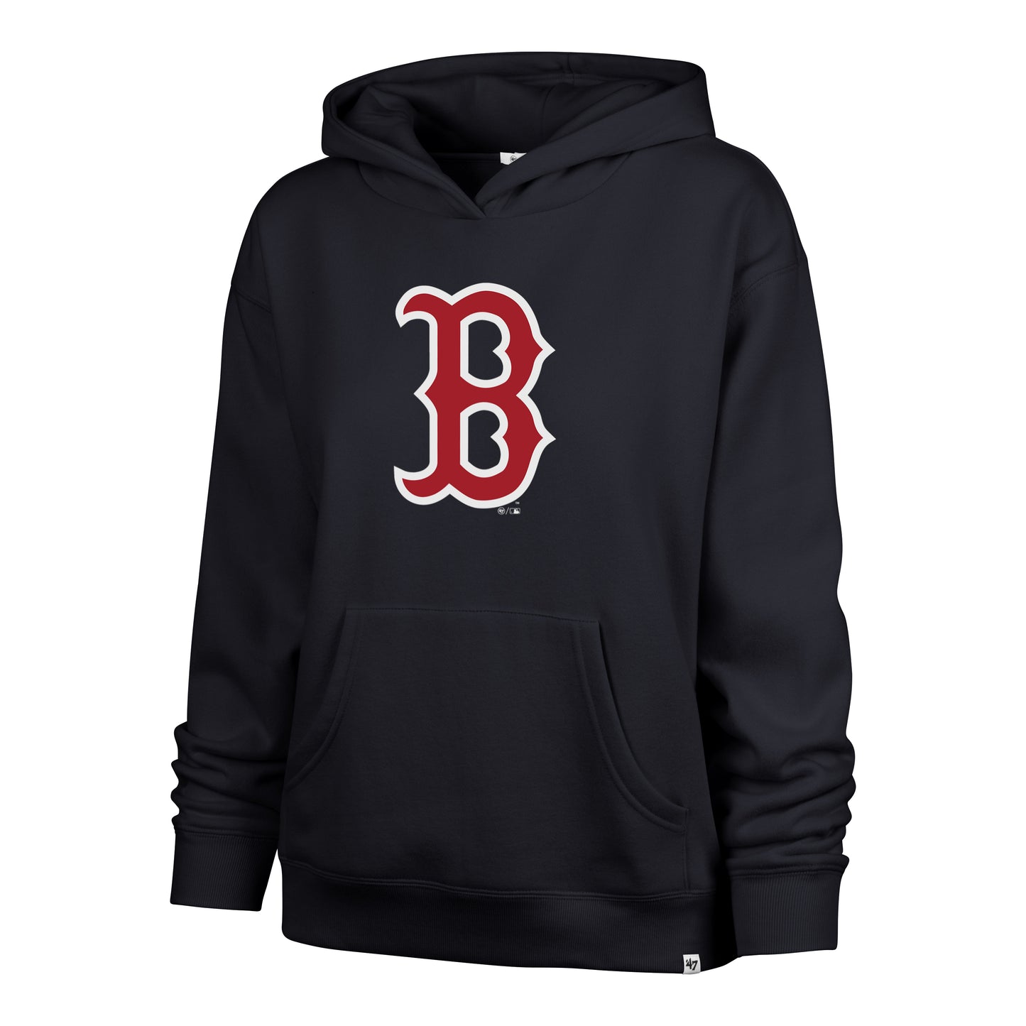 Boston Red Sox Ladies Navy Naomi B Logo Hood
