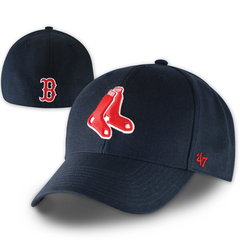 Boston Red Sox Stretch Fitted Navy 2 Sox Hat