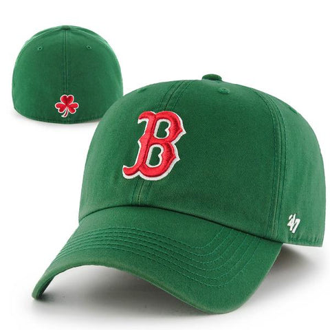 Boston Red Sox Franchise Dark Kelly St. Pat's Fitted Hat