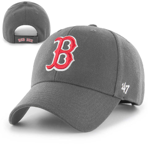 Boston Red Sox Charcoal MVP Adjustable Hat