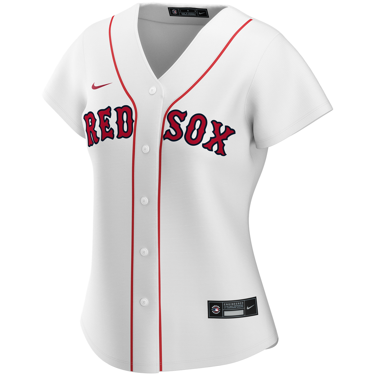 Boston Red Sox Womens Custom Nike Home Replica Jersey – 19JerseyStreet