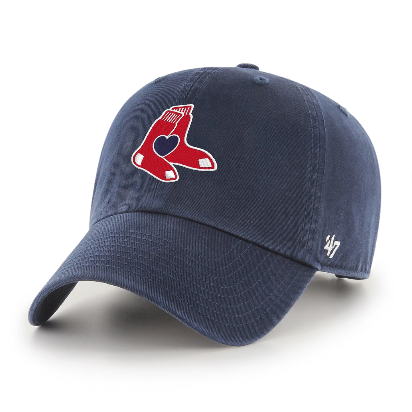Red Sox Foundation NAVY Clean-Up Adjustable Hat