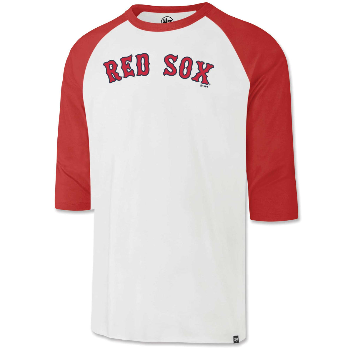red sox 3 4 sleeve shirt