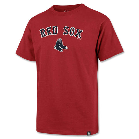 Boston Red Sox Kids RED Tackle Poly Shirt
