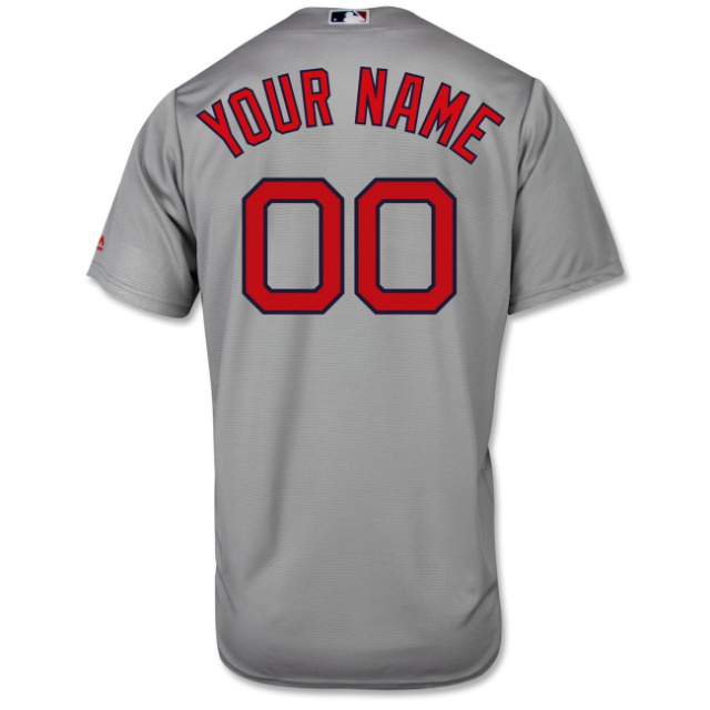 Boston Red Sox Custom NIKE Home Replica Jersey – 19JerseyStreet