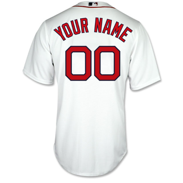 MLB Boston Red Sox Men's Replica Baseball Jersey.