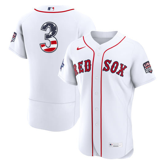 Boston Red Sox NIKE 2026 All-Star Edition Stars & Stripes Ceddanne Rafaela #3 Jersey