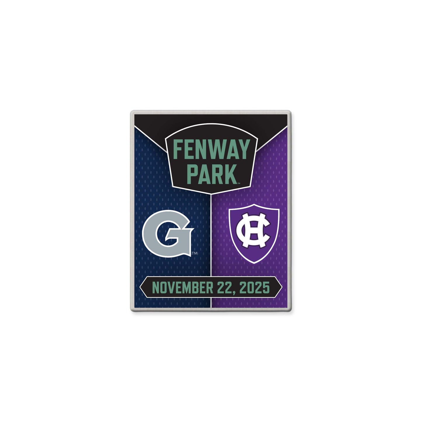 2025 Georgetown vs Holy Cross Lapel Pin