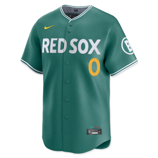 Boston Red Sox Custom NIKE Green City Connect Jersey