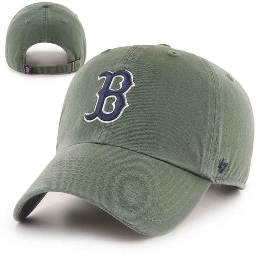 Boston Red Sox Moss Clean Up Adjustable Hat