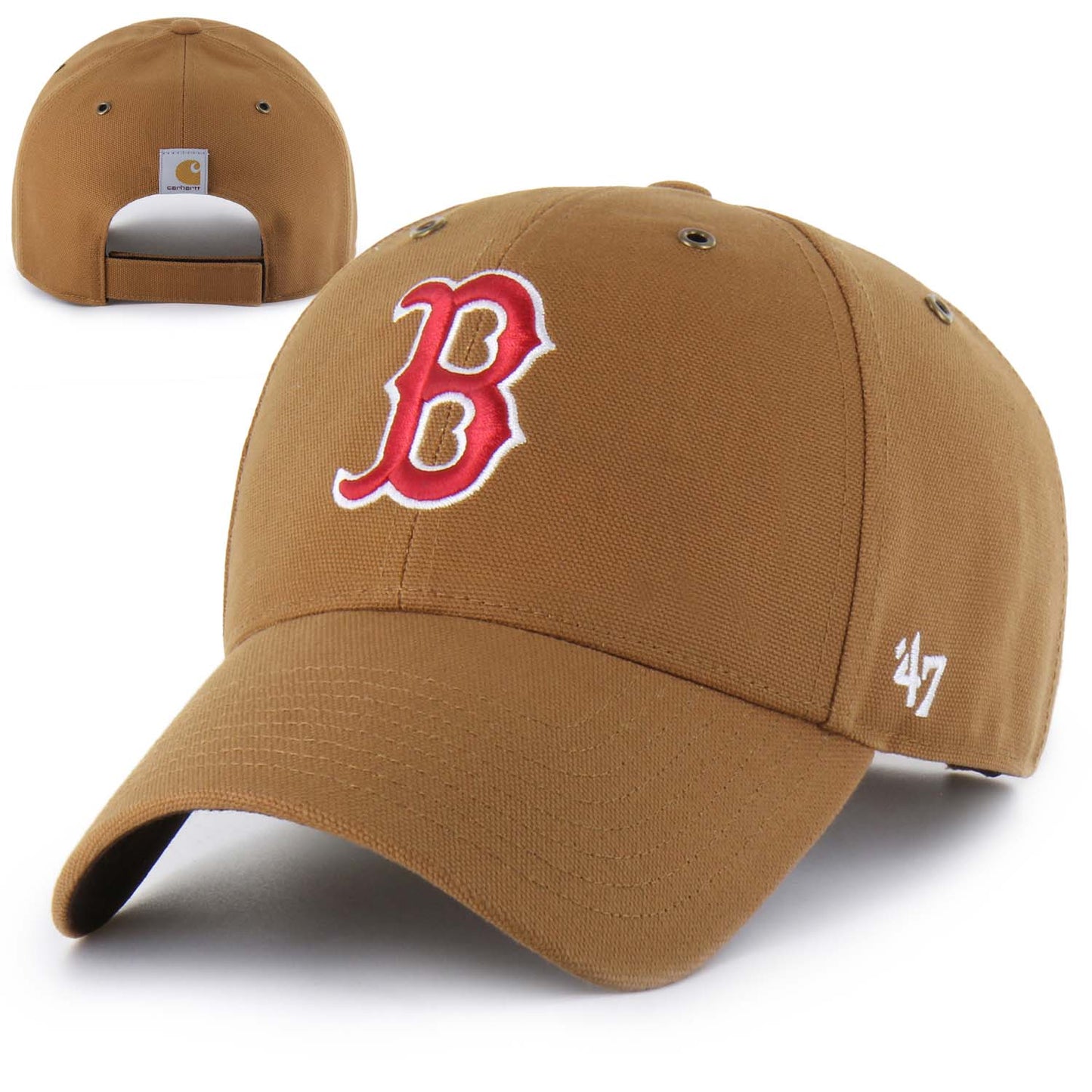 Boston Red Sox Clean-Up Brown Carhartt MVP Cap