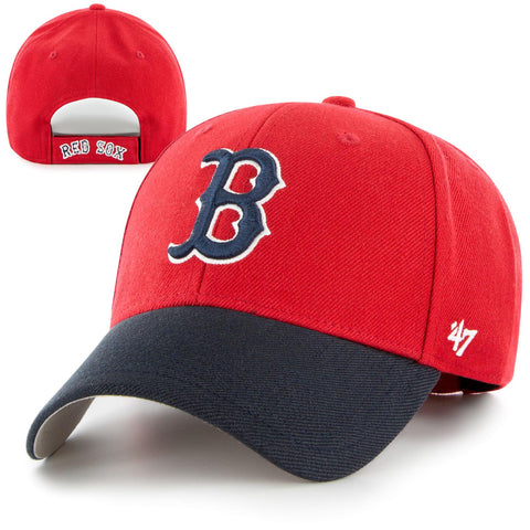 Boston Red Sox Red/Navy MVP Adjustable Hat