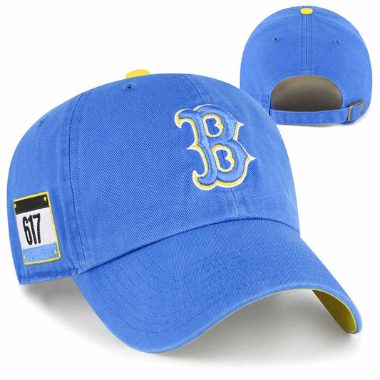 Boston Red Sox Blue Raz City Connect Clean Up Adjustable Hat