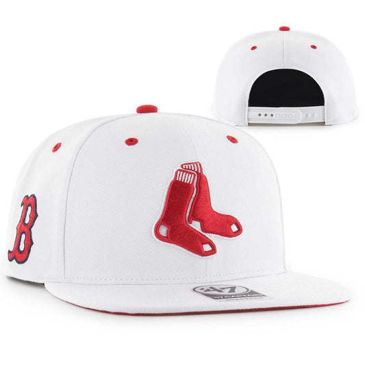 Boston Red Sox Snapback White 2 Sox Vow Adjustable Hat