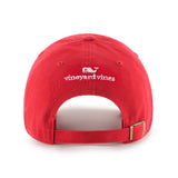 Vineyard Vines Boston Red Sox Red Clean Up Full Sail Hat