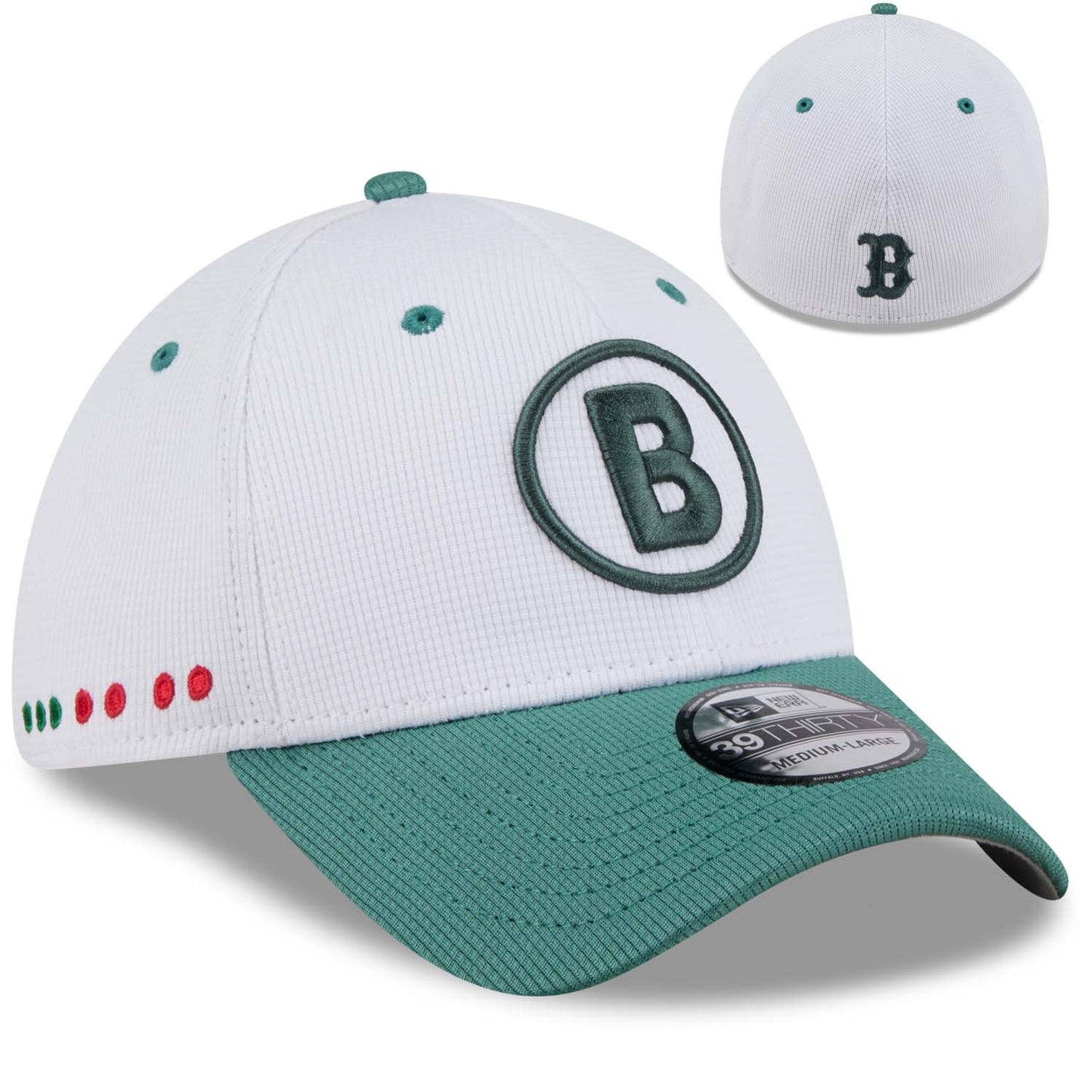 Boston Red Sox 2025 City Connect New Era Batting Practice 39Thirty Flex Fit Hat