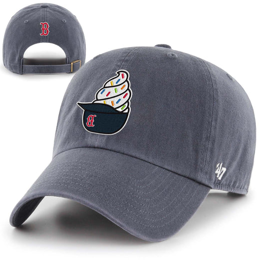 Boston Red Sox Navy Ice Cream Helmet Clean Up Adjustable Hat
