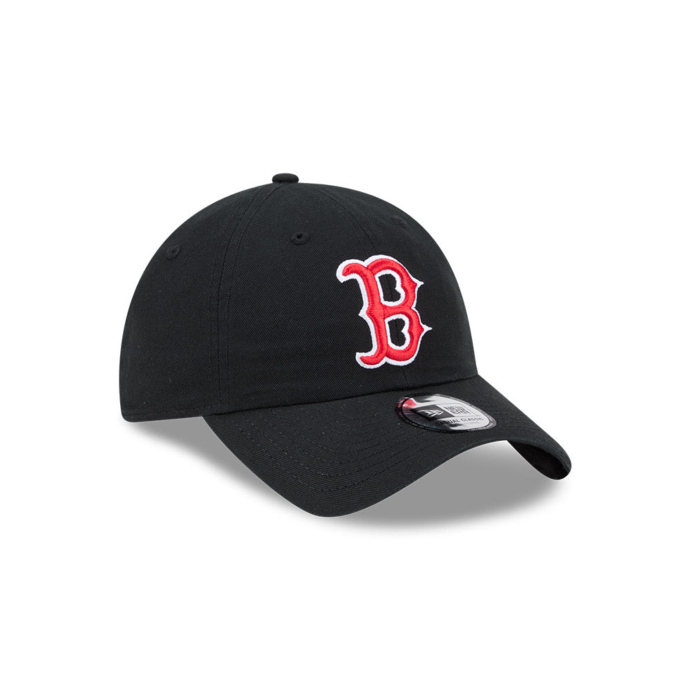 Boston Red Sox New Era Black Casual Classic Adjustable Hat