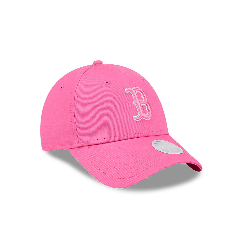 Boston Red Sox New Era 9Forty Pop Pink Snapback Hat