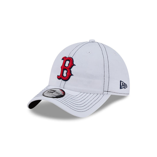 Kids Boston Red Sox White Casual Classic Adjustable Hat