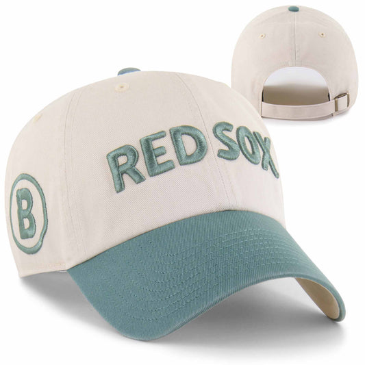 Boston Red Sox City Connect Ballpark Script Clean Up Natural/Green