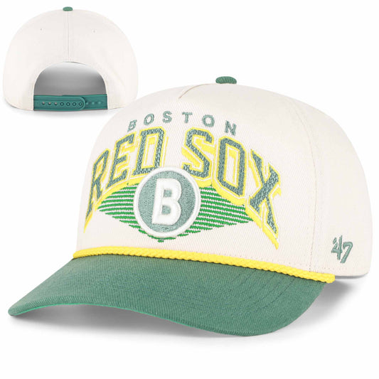Boston Red Sox Natural/Green City Connect Pomona Hitch Adjustable Hat