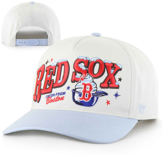 Boston Red Sox Two Tone Ice Cream Parlor Hitch Adjustable Hat