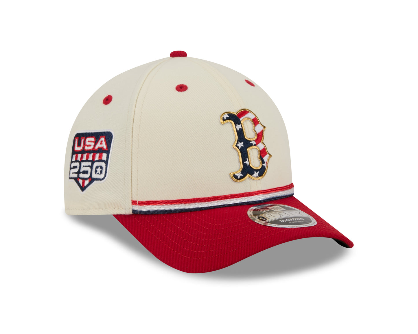 Boston Red Sox New Era 9Forty 2026 4th of July Adjustable Hat