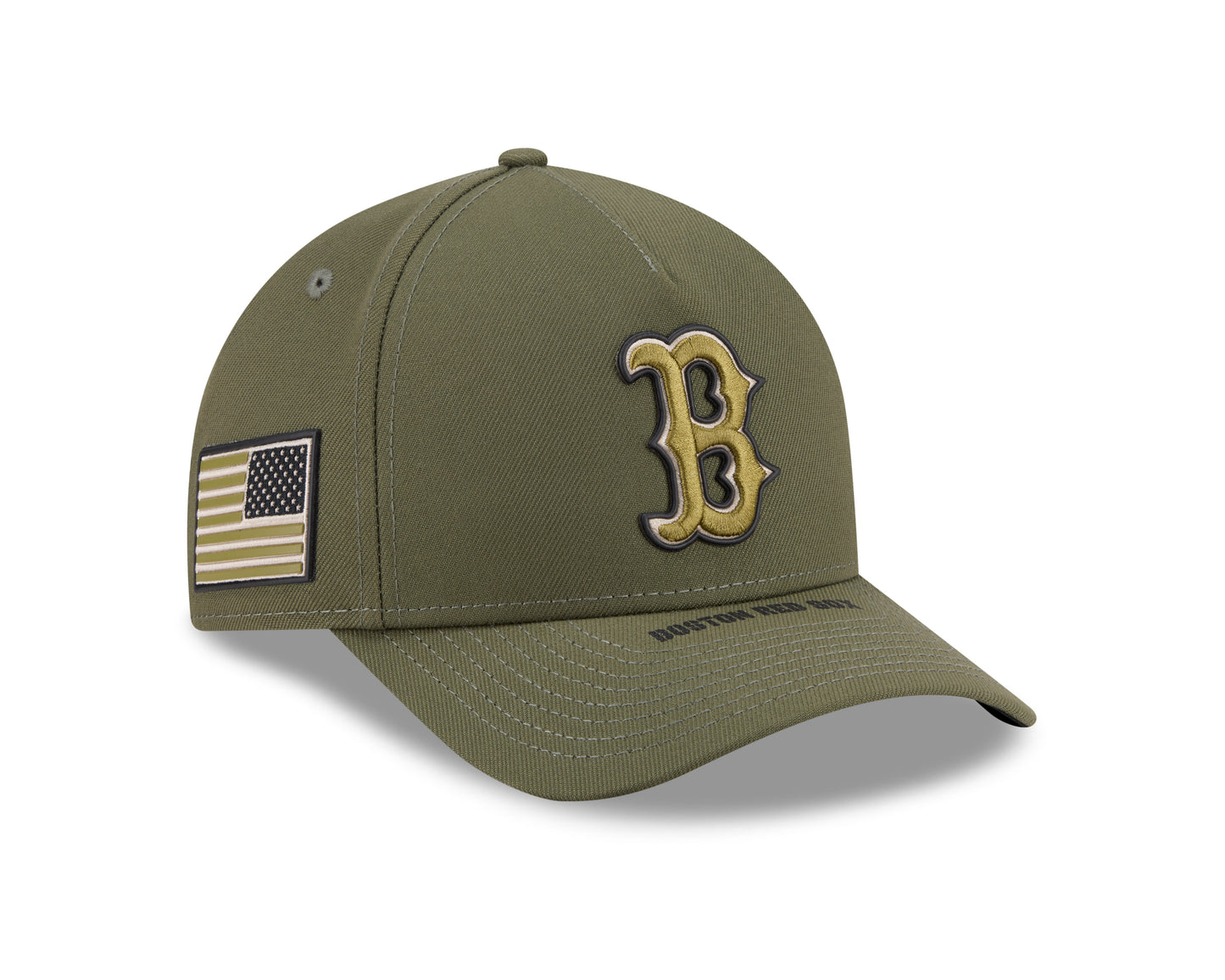 Boston Red Sox New Era 9Forty 2026 Armed Forces Adjustable Hat