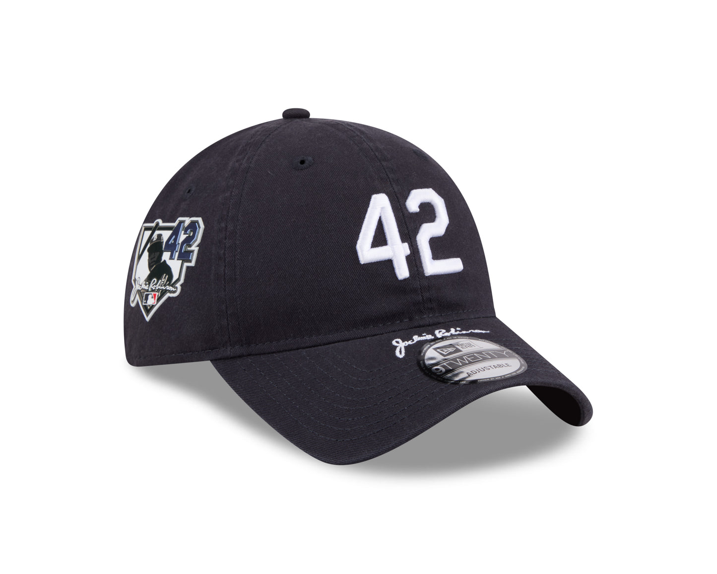 Boston Red Sox New Era #42 Navy Casual Classic Adjustable Hat