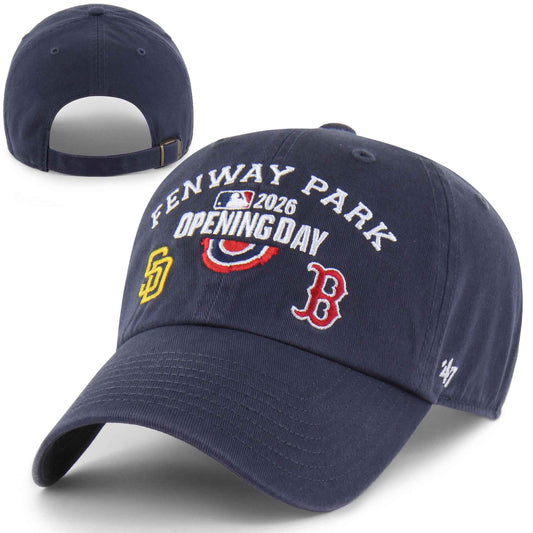 Boston Red Sox 2026 Clean-Up Navy Opening Day Cap