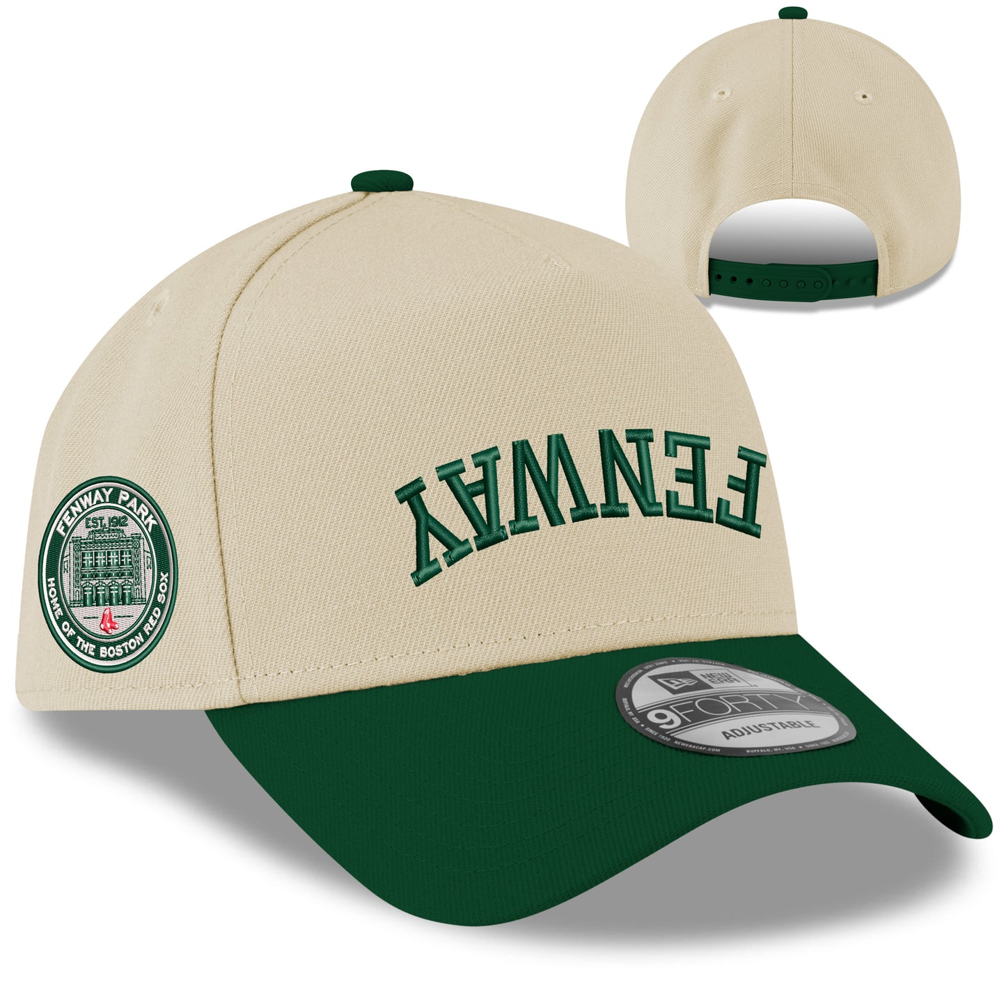 Boston Red Sox New Era 9Forty Upside Down FENWAY Park Adjustable Hat