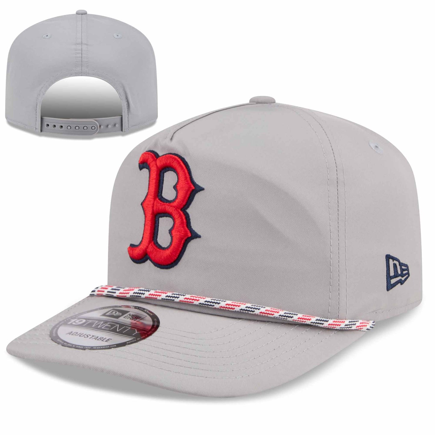 Boston Red Sox New Era 19Twenty QS Grey Rope Hat