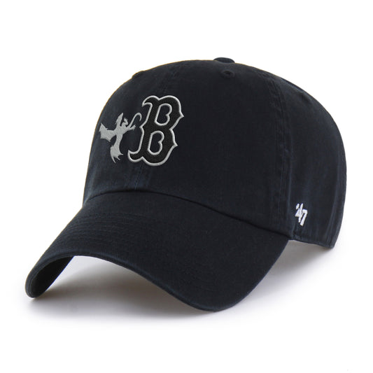 Boston Red Sox Black Dragon Clean Up Adjustable Hat